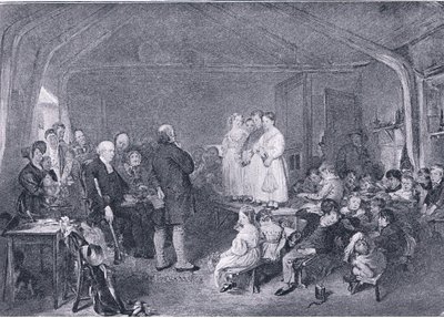Catechismo in una classe, da The Magazine of Art 1893, Cassell and Company, 1893 da George Harvey