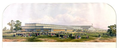 Edificio per la Grande Esposizione a Londra, 1851 da George Hawkins