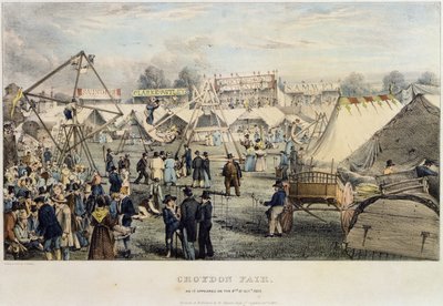 Fiera di Croydon, 1833 da George Hawkins