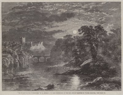 Castello di Richmond, Yorkshire da George Haydock Dodgson