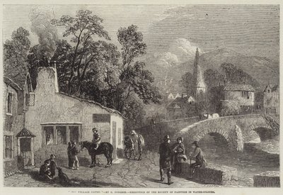La fucina del villaggio, Esposizione della Società dei Pittori in Acquerello da George Haydock Dodgson
