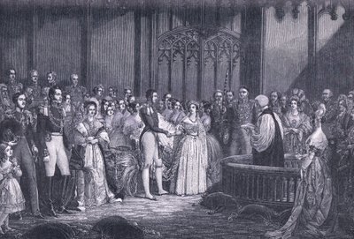 Matrimonio della Regina Vittoria, 1840 da George Hayter