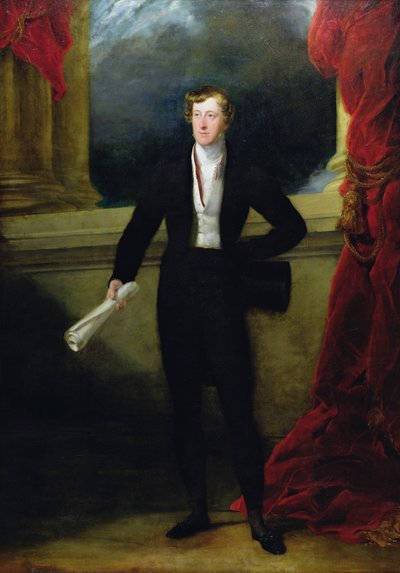 Ritratto di William Spencer Cavendish, 6° Duca di Devonshire, c.1822-86 da George Hayter