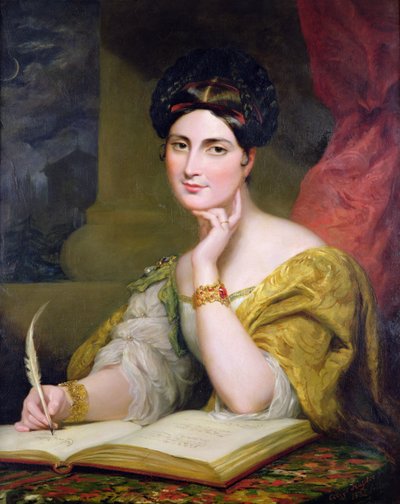 Ritratto della Sig.ra Caroline Norton da George Hayter