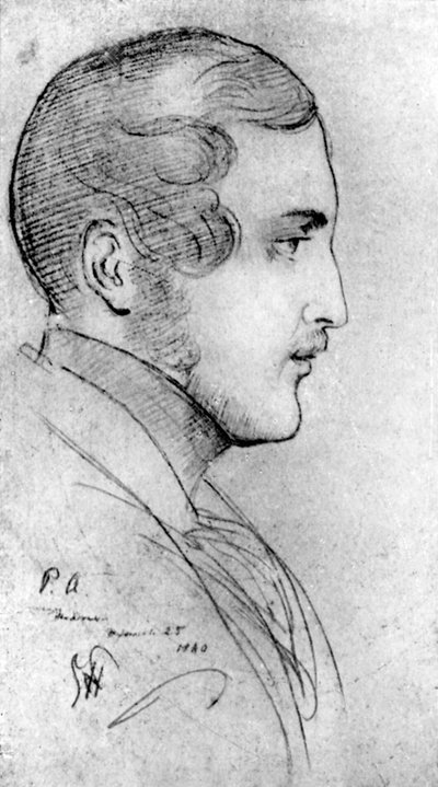 Principe Consorte Alberto, marito e consorte della Regina Vittoria, 1901 da George Hayter