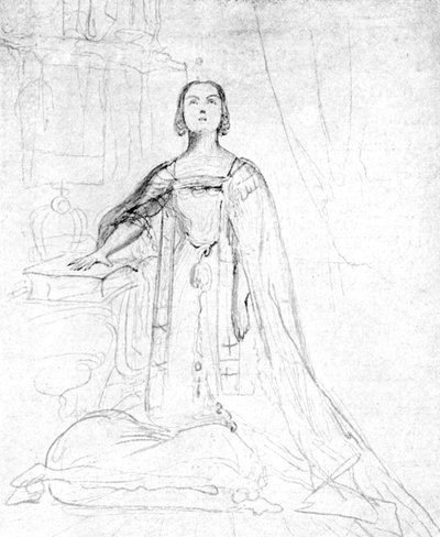 La regina Vittoria che presta il giuramento di incoronazione, 1837, 1901 da George Hayter