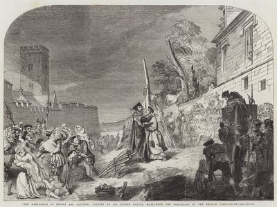 Il Martirio di Ridley e Latimer da George Hayter