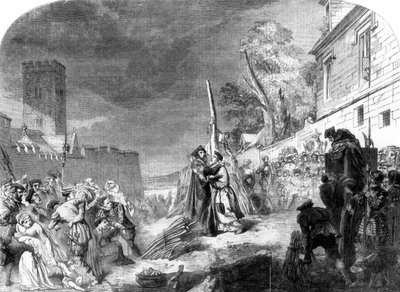 Il martirio di Ridley e Latimer, Oxford da George Hayter