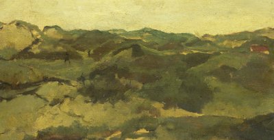 Paesaggio di brughiera, presumibilmente a Drenthe da George Hendrik Breitner