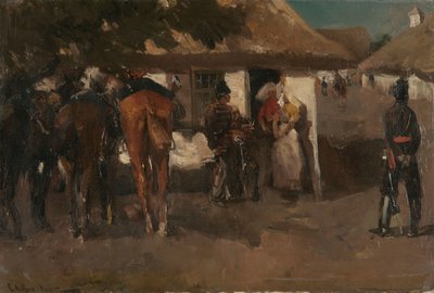 Alloggiamento delle truppe da George Hendrik Breitner