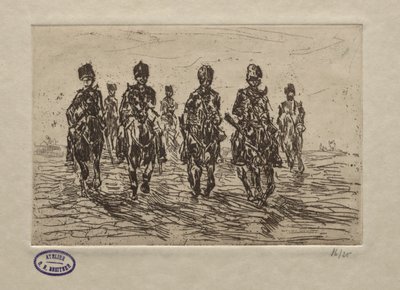 Scena di cavalleria da George Hendrik Breitner