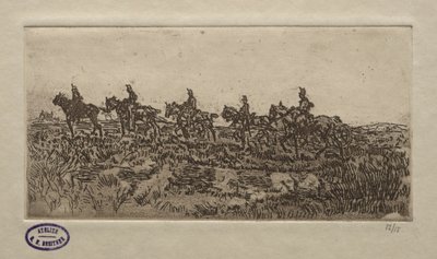 Scena di cavalleria da George Hendrik Breitner
