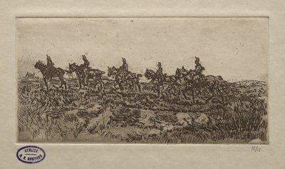 Scena di cavalleria da George Hendrik Breitner
