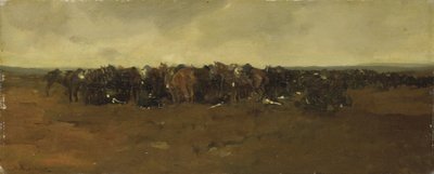 Cavalleria a riposo da George Hendrik Breitner