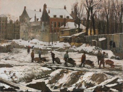 Cantiere a Amsterdam da George Hendrik Breitner
