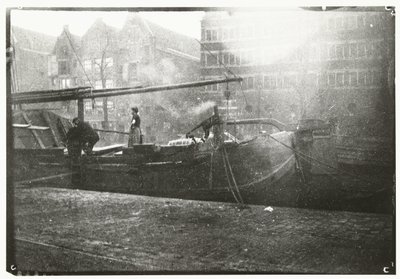 Magazzini governativi sul Brouwersgracht ad Amsterdam da George Hendrik Breitner