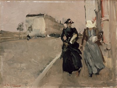 Raffica di vento da George Hendrik Breitner