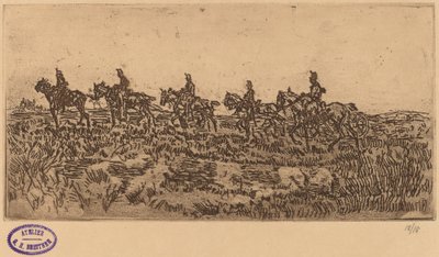 Ussari in fila indiana da George Hendrik Breitner
