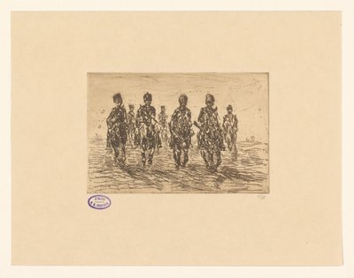 Ussari al galoppo da George Hendrik Breitner