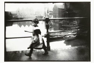 Ragazza sul ponte di Prinseneiland ad Amsterdam da George Hendrik Breitner