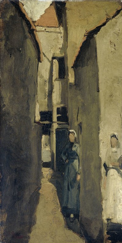 Strada di quartiere all