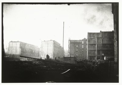 Nuove costruzioni lungo il canale Jacob van Lennep ad Amsterdam da George Hendrik Breitner