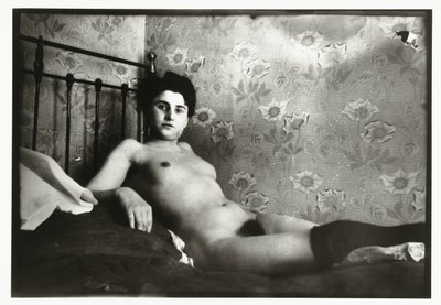 Ritratto di una donna nuda sdraiata da George Hendrik Breitner