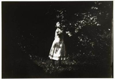 Ritratto di una ragazza in un giardino da George Hendrik Breitner