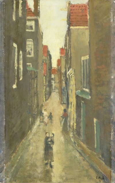 La Baanbrugsteeg vista dall