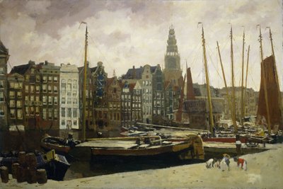 Il Damrak, Amsterdam da George Hendrik Breitner