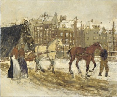 Il Rokin, Amsterdam da George Hendrik Breitner