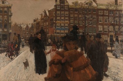 Il Ponte Singel alla Paleisstraat ad Amsterdam da George Hendrik Breitner