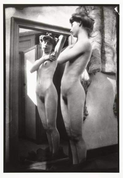 Nudo femminile davanti allo specchio da George Hendrik Breitner