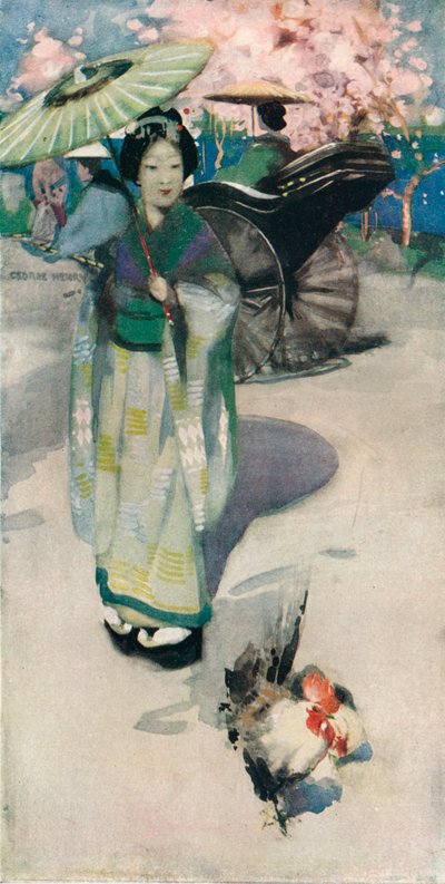 La passeggiata, Tokyo, c1894 da George Henry