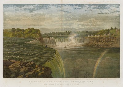 Cascate del Niagara dal lato americano da George Henry Andrews