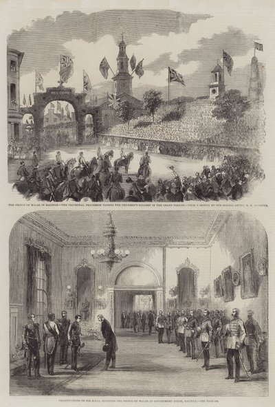 Visita reale in Canada da George Henry Andrews