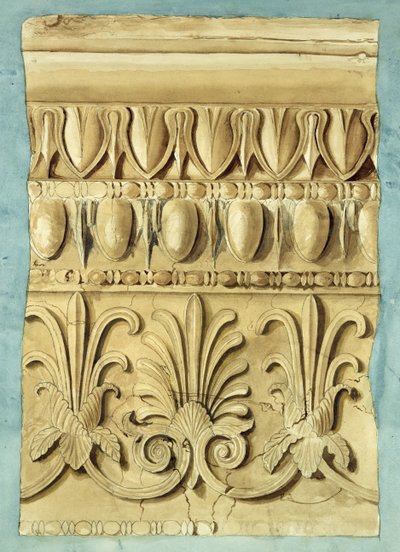 Frammento architettonico, 1837 da George Henry Bailey