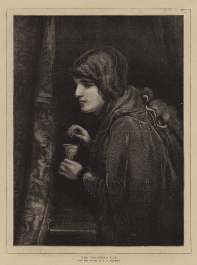 La coppa avvelenata da George Henry Boughton