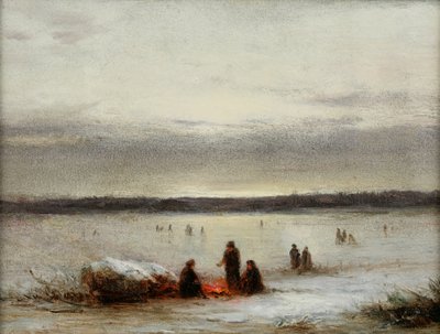 Scena invernale da George Henry Boughton