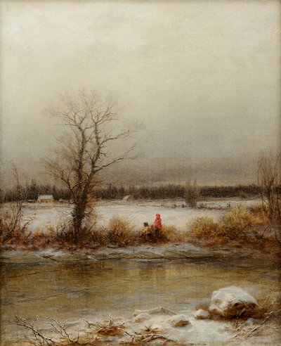 Scena invernale da George Henry Boughton