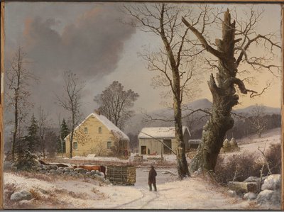 Paesaggio Invernale da George Henry Durrie