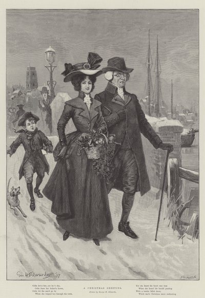 Un saluto di Natale da George Henry Edwards