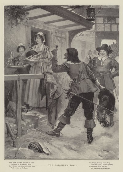 Il brindisi del cavaliere da George Henry Edwards