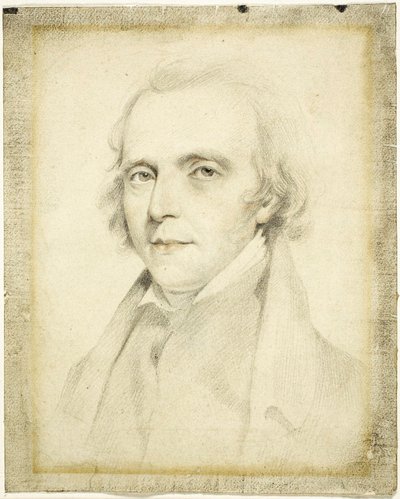 Ritratto di John Flaxman, R.A. da George Henry Harlow