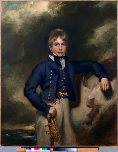 Ritratto a tre quarti di John Windham Dalling RN, come guardiamarina da George Henry Harlow