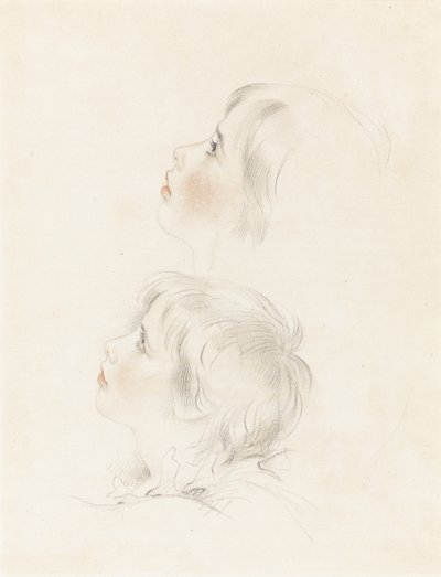 Due studi per Arthur dal "Re Giovanni" di Shakespeare da George Henry Harlow
