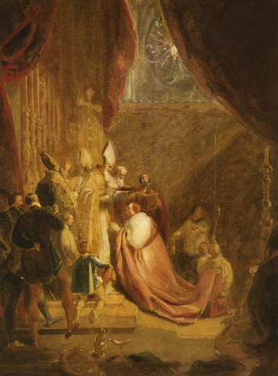 Wolsey riceve il cappello cardinalizio nell