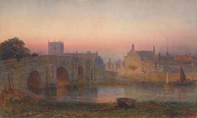 Ponte di Wareham, c1863, 1906 da George Henry Hine