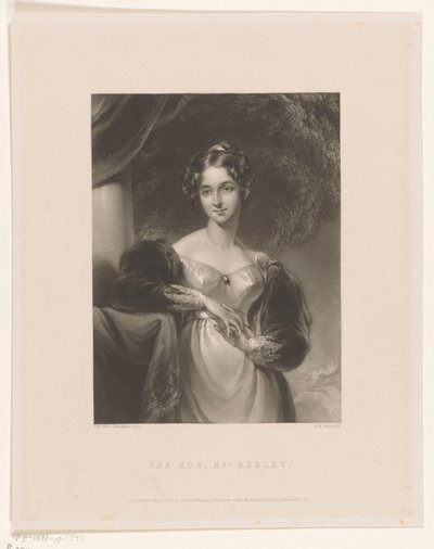Ritratto di Maria Anne Ashley da George Henry Phillips