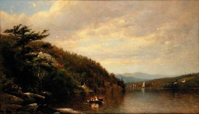 In barca sul lago George da George Henry Smillie